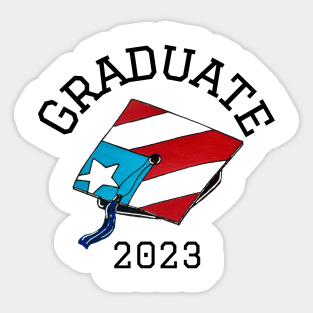 Boricua Graduate 2023 Sticker